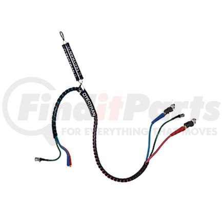 LK-13A15T by TECTRAN - Air Brake Hose and Power Cable Assembly - 15 ft., Red/Blue, for Tender/Slider