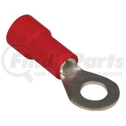 Tectran TR10-R Ring Terminal Ring Terminal - Red, 22-18, Wire Gauge, #10, Stud, Vinyl