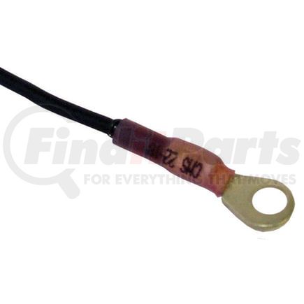 Tectran TR10-STJ Ring Terminal Ring Terminal - 22-18 Gauge, Red, #10 Stud, Heat Shrink