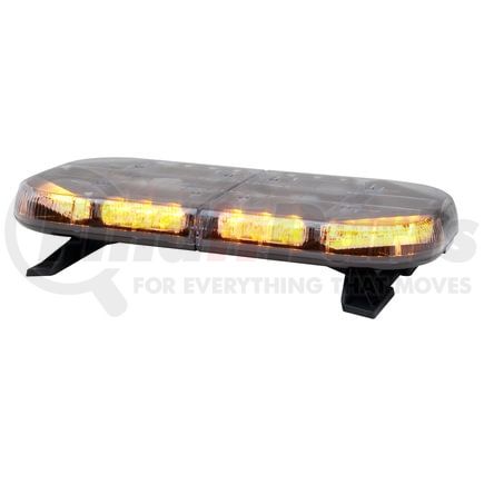 Whelen Engineering MJEP1A Mini Justice Lightbar, Super-LED, Permanent (Amber)