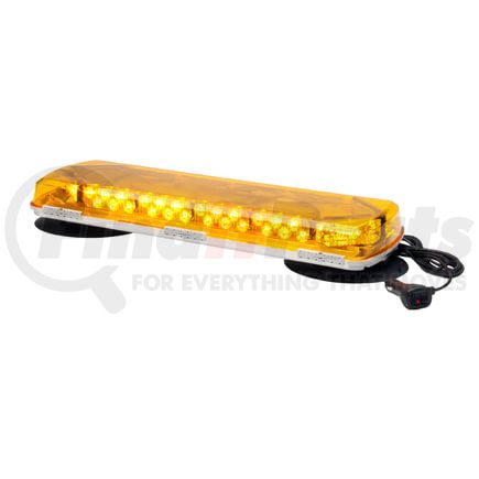 MC23VF by WHELEN ENGINEERING - Mini Century Lightbar 23" with Vacuum/Magnet Mt Kit (Amber/White)