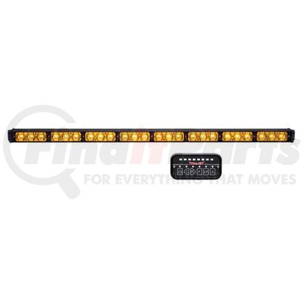 Whelen Engineering TAC830 Light Bar 8-Lamp Super-LED Traffic Advisor Light Bar, with 30 ft. Cable