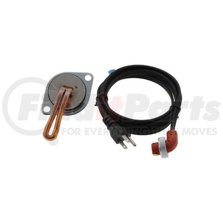 350-0096 by PHILLIPS & TEMRO - Freeze Plug Engine Heater - 120V, 750 Watts, 58 mm Diameter, Right Front