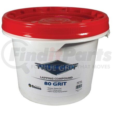 Stens 020-984 Grinding Compound Tru Grit Lapping Compound, 25 lb. Bucket, 80 Grit