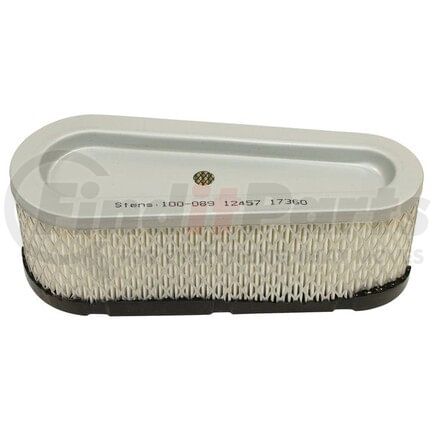 Stens 100-089 Engine Air Filter Engine Air Filter, 7 1/4in Length x 2 3/16in and 2 7/8in Width x 2 3/8in Height