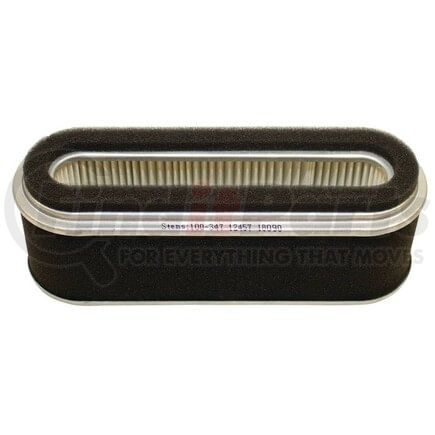 100-347 by STENS - Engine Air Filter, 7in Length x 2 1/4in Width x 2 3/4in Height, with Pre-Filter
