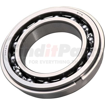 6311NR by NTN - Ball Bearing - Radial/Deep Groove, Straight Bore, 55 mm I.D. and 120 mm O.D.