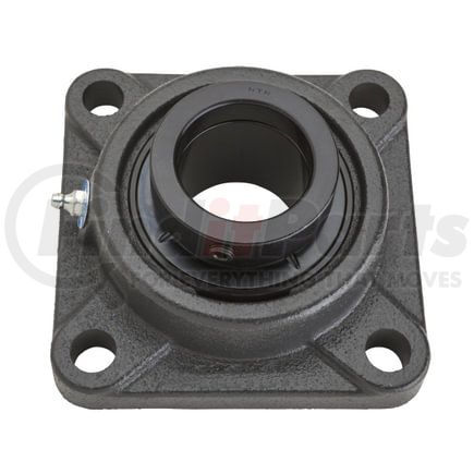 FU201D1V50 by NTN - Multi-Purpose Bearing - Ultra Class, Eccentric Locking Collar, 4-Bolt Flanged