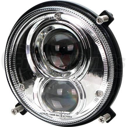 Stens TL6460 Headlight LED Headlight, 5 1/2in Round, 60W, 4000 Lumens, Hi/Lo Beam, Driving Pattern