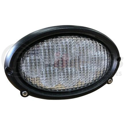 Stens TL7095 Truck Cab Light LED Cab Light, Oval, 30 Watts, 2000 Lumens, 12/24V, Flood Pattern, Flush Mount