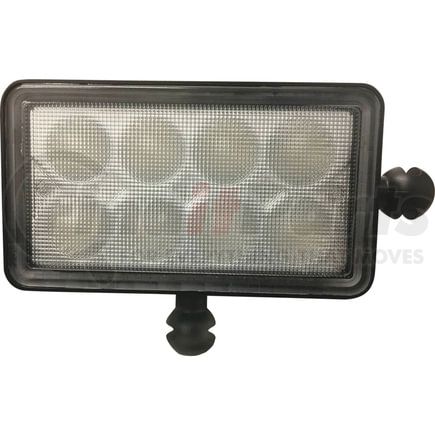 TL8400 by STENS - LED 5 1/2in L x 3 1/4in W Rectangular Headlight, 3200 Lumens, 40W Flood Beam, Dual Mount Design