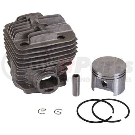 Stens 632-700 Engine Cylinder Kit Engine Cylinder Kit, 49mm Bore, with Piston, Rings, Pin and Clips, For Stihl TS400