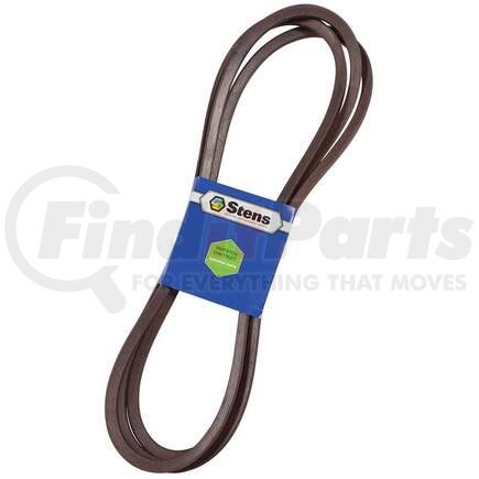 266-286 by STENS - Accessory Drive Belt, Covered, 161 3/8in Length x 5/8in Width, For Deck