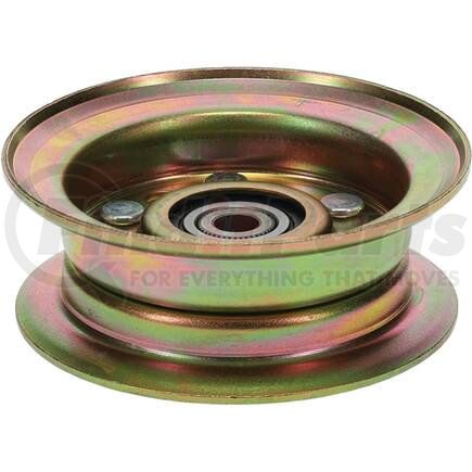 Stens 280-615 Accessory Drive Belt Idler Pulley Accessory Drive Belt Idler Pulley, Flat Idler, Metal, 1 7/16in H x 3/8in ID x
