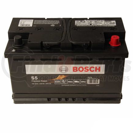 S5572B by BOSCH - S5 Battery