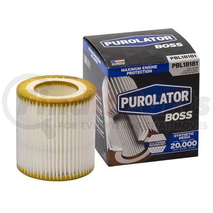 PBL18181 by PUROLATOR - PUROLATOR BOSS AIO Cartridge Lube Metal Free Filter