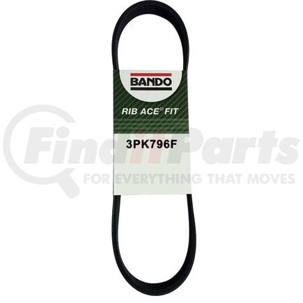 3PK796F by BANDO - USA OEM Quality FIT Serpentine Belt