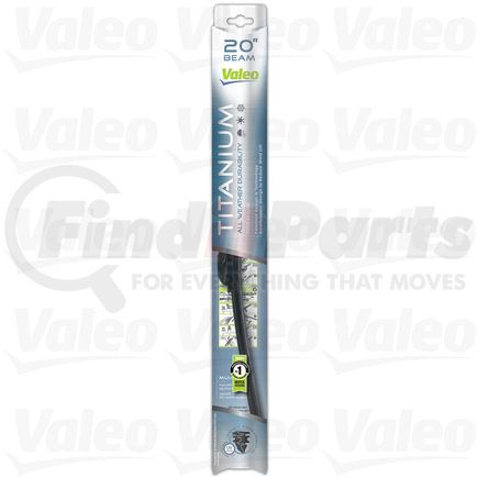 Valeo 604483 Wiper Blade 20" Beam Titanium Wiper Blade