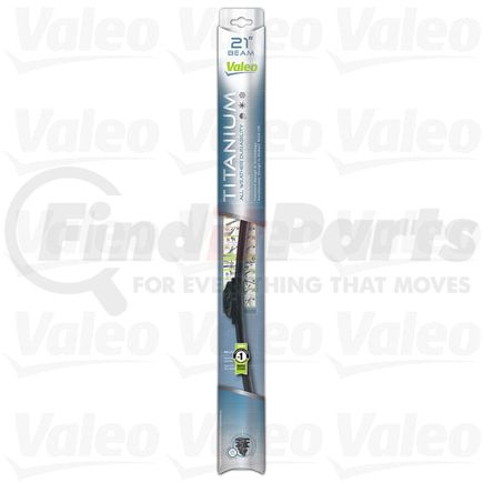 604484 by VALEO - 21" Beam Titanium Wiper Blade