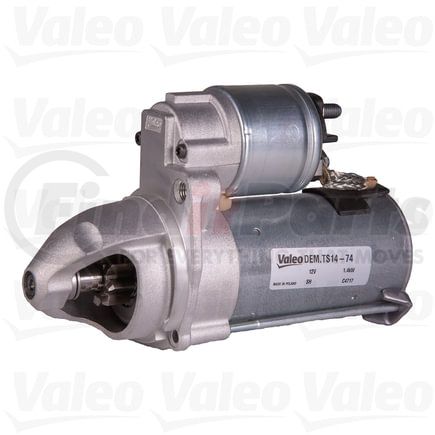 438334 by VALEO - 2008-2011 Mitsubishi Lancer 2.0L Starter Motor