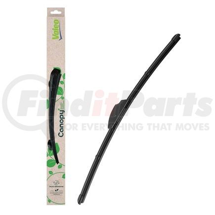 Valeo 583910 Wiper Blade Flat Blade 22in Connector Hook (Pack of 1)