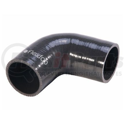 Flexfab 7965 Coolant Hose 10 in. Black 4-Ply Silicone Coolant Elbow, 2.5" ID x 2.92" OD, 150 PSI Burst Pressure