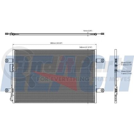 32-2115 by REACH COOLING - A/C Condenser