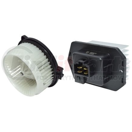 BK1001 by UNIVERSAL AIR CONDITIONER (UAC) - HVAC Blower Motor Kit -- Blower Motor W/ Wheel Kit