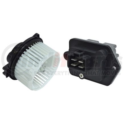 BK1145 by UNIVERSAL AIR CONDITIONER (UAC) - HVAC Blower Motor Kit -- Blower Motor W/ Wheel Kit
