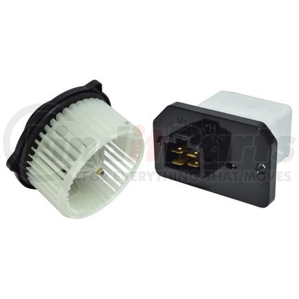 BK1156 by UNIVERSAL AIR CONDITIONER (UAC) - HVAC Blower Motor Kit -- Blower Motor W/ Wheel Kit