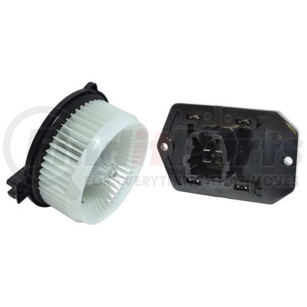 BK1166 by UNIVERSAL AIR CONDITIONER (UAC) - HVAC Blower Motor Kit -- Blower Motor W/ Wheel Kit