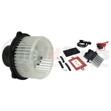 BK1211 by UNIVERSAL AIR CONDITIONER (UAC) - HVAC Blower Motor Kit -- Blower Motor W/ Wheel Kit