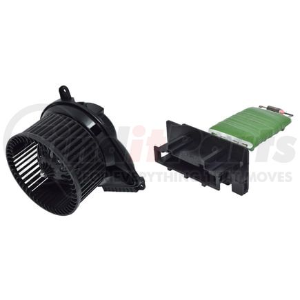 BK1246 by UNIVERSAL AIR CONDITIONER (UAC) - HVAC Blower Motor Kit -- Blower Motor W/ Wheel Kit