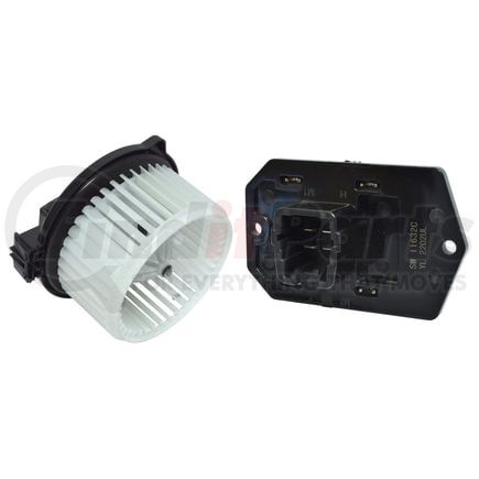 BK1339 by UNIVERSAL AIR CONDITIONER (UAC) - HVAC Blower Motor Kit -- Blower Motor W/ Wheel Kit