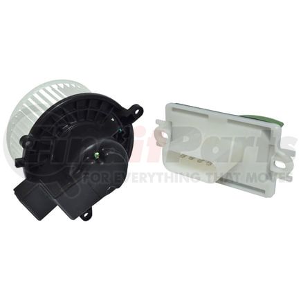BK1358 by UNIVERSAL AIR CONDITIONER (UAC) - HVAC Blower Motor Kit -- Blower Motor W/ Wheel Kit