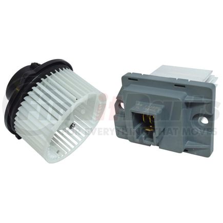 BK1367 by UNIVERSAL AIR CONDITIONER (UAC) - HVAC Blower Motor Kit -- Blower Motor W/ Wheel Kit