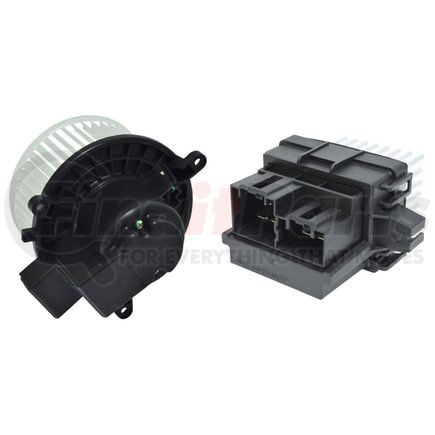 BK1482 by UNIVERSAL AIR CONDITIONER (UAC) - HVAC Blower Motor Kit -- Blower Motor W/ Wheel Kit