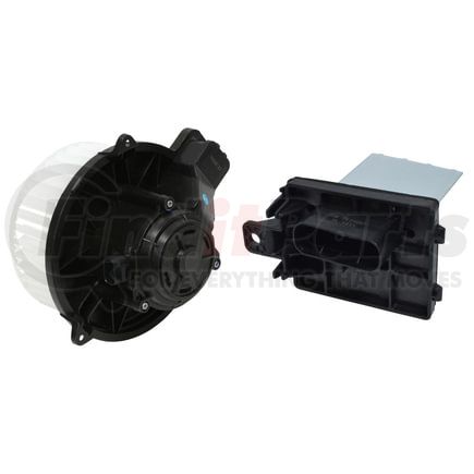 BK1514 by UNIVERSAL AIR CONDITIONER (UAC) - HVAC Blower Motor Kit -- Blower Motor W/ Wheel Kit