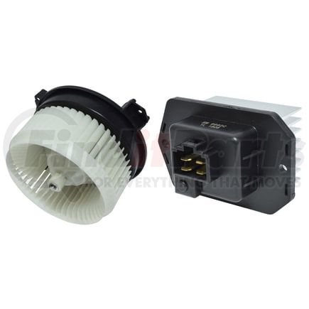 BK1593 by UNIVERSAL AIR CONDITIONER (UAC) - HVAC Blower Motor Kit -- Blower Motor W/ Wheel Kit
