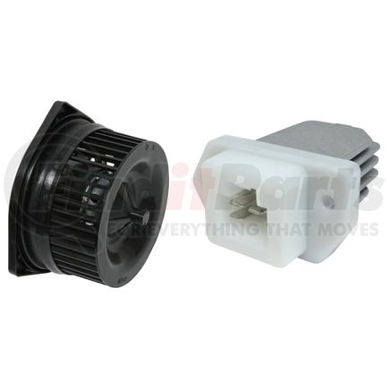 BK1603 by UNIVERSAL AIR CONDITIONER (UAC) - HVAC Blower Motor Kit -- Blower Motor W/ Wheel Kit