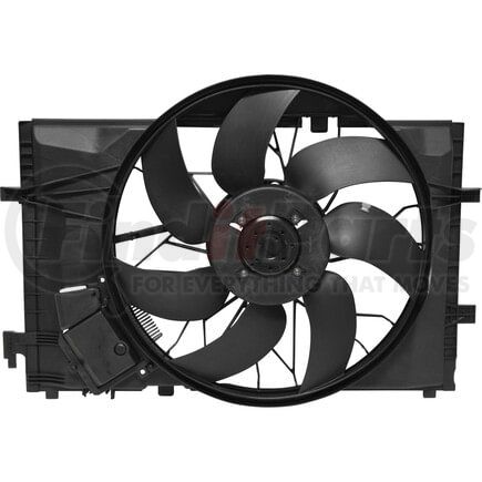 FA50025C by UNIVERSAL AIR CONDITIONER (UAC) - Engine Cooling Fan Assembly -- Radiator Fan