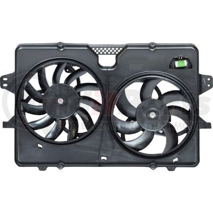 FA50073C by UNIVERSAL AIR CONDITIONER (UAC) - Dual Radiator and Condenser Fan Assembly -- Radiator-Condenser Fan Assy