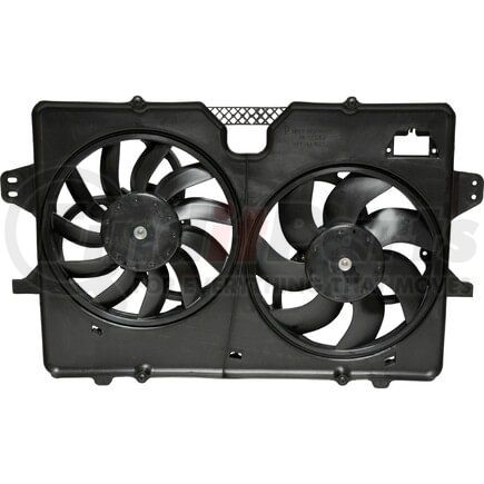 FA50074C by UNIVERSAL AIR CONDITIONER (UAC) - Dual Radiator and Condenser Fan Assembly -- Radiator-Condenser Fan Assy
