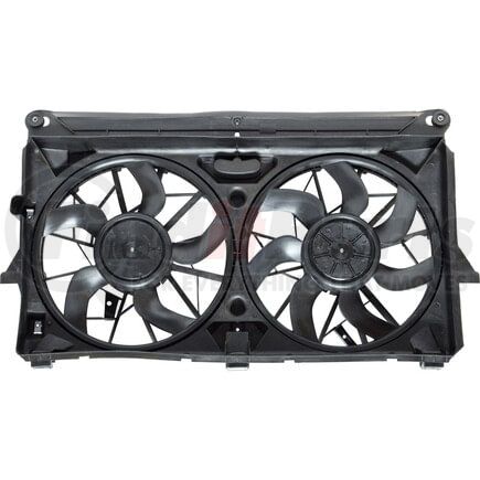 FA50258C by UNIVERSAL AIR CONDITIONER (UAC) - Dual Radiator and Condenser Fan Assembly -- Radiator-Condenser Fan Assy