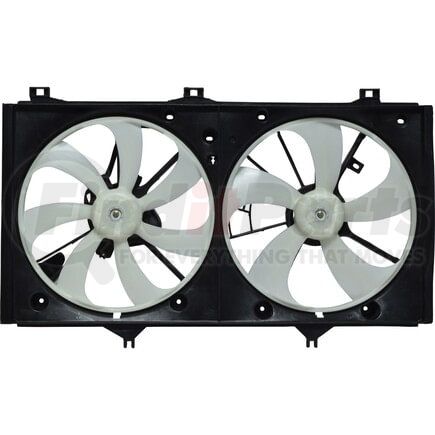 FA50276C by UNIVERSAL AIR CONDITIONER (UAC) - Dual Radiator and Condenser Fan Assembly -- Radiator-Condenser Fan Assy