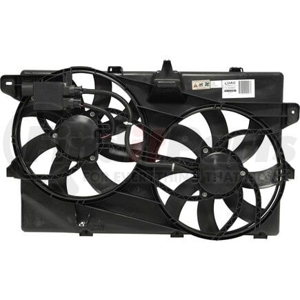 Universal Air Conditioner (UAC) FA50282C Dual Radiator and Condenser Fan Assembly Dual Radiator and Condenser Fan Assembly --