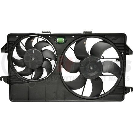 FA 50344C by UNIVERSAL AIR CONDITIONER (UAC) - Dual Radiator and Condenser Fan Assembly -- Radiator-Condenser Fan Assy