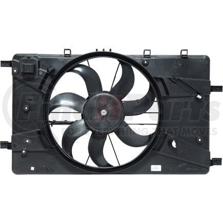 Universal Air Conditioner (UAC) FA50425C Engine Cooling Fan Assembly Engine Cooling Fan Assembly -- Radiator Fan