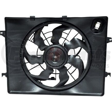 FA50446C by UNIVERSAL AIR CONDITIONER (UAC) - Engine Cooling Fan Assembly -- Condenser Fan