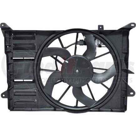 FA50587C by UNIVERSAL AIR CONDITIONER (UAC) - Engine Cooling Fan Assembly -- Radiator Fan